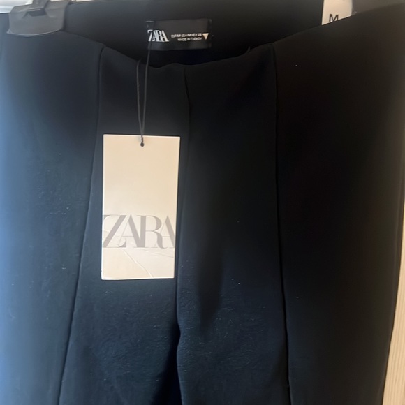 Zara Hi-Rise Legging Pants with Slits - Picture 3 of 3